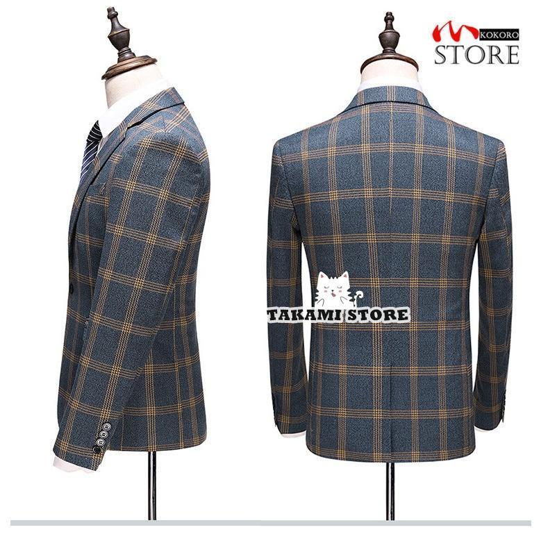 【美品】3Pビジネススーツ ⭐️XLくらい⭐️ バックヤードファミリー BACKYARD FAMILY ビジネススーツ