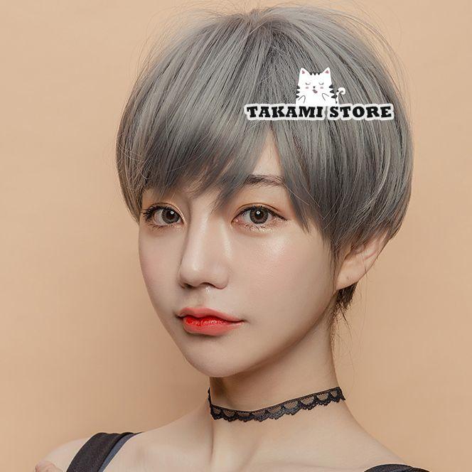 フルウィッグ レディース 全頭かつら ヘアウィッグ ショートヘア