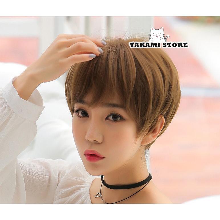 フルウィッグ レディース 全頭かつら ヘアウィッグ ショートヘア