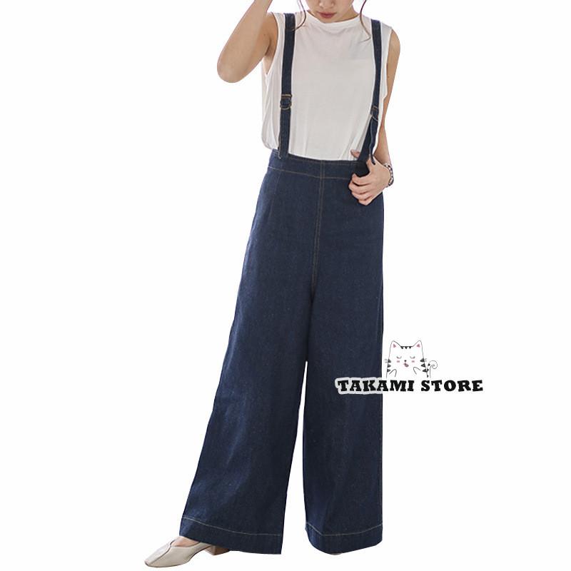 サロペット レディース オーバーオール ロングパンツ デニム ワイドパンツ ガウチョパンツ コーデ 春秋 ワンピースタイプ ゆったり 着痩せ おしゃれ | ブランド登録なし | 02