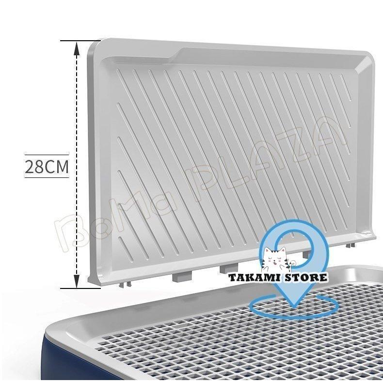犬 トイレ しつけ用トイレ ぺットトイレ トレーニング用品 オス 飛び散り トレー 便利 ペットトイレ ペット いたずらを防止 犬用 おしっこ 飛び散り防止｜takami-store｜06