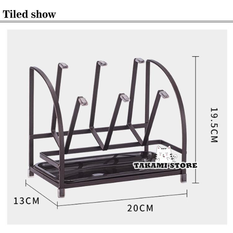 グラススタンド コップ置き スチール製 清潔 グラス カップ 水切りラック インテリア 水切り スタンド グラスホルダー コップホルダー ホルダー シ｜takami-store｜08