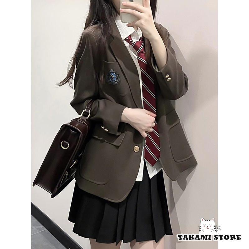 卒業式 スーツ 女の子 学生制服 4点セット 長袖 女子高生スカート レディース 高校生 お受験 発表会 入学 通学 ジュニア フォーマル 中学生｜takami-store｜03