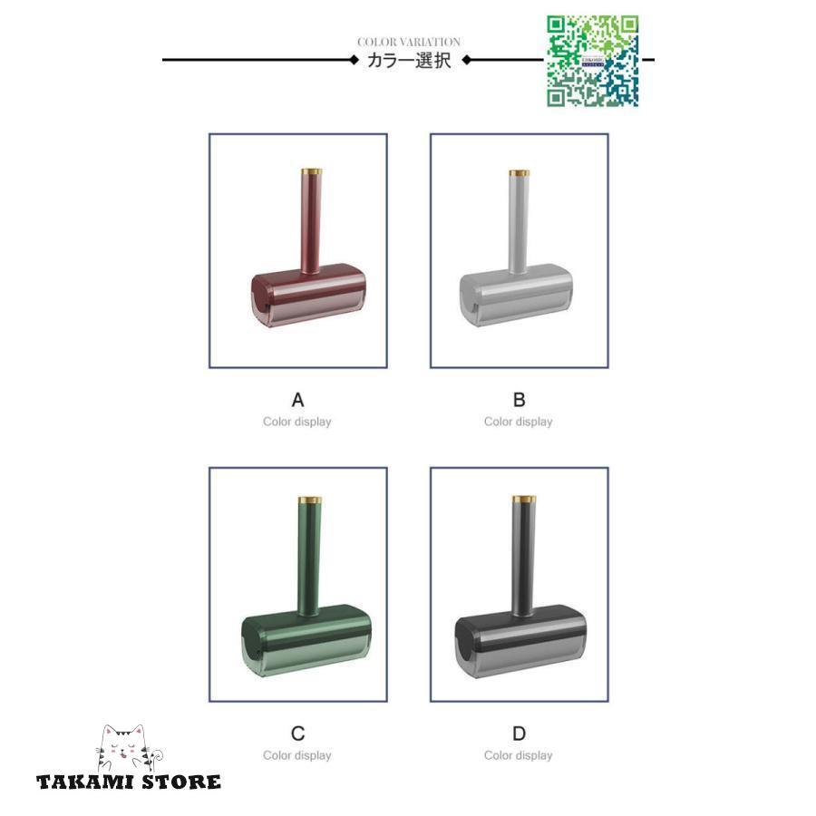 粘着クリーナー 携帯クリーナー 粘着ロール コロコロ 粘着クリーナー 粘着テープ 掃除 清掃 髪の毛 花粉 カーペット 衣類 ソファ ハンディローラー｜takami-store｜03