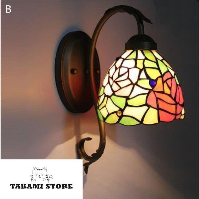 ウォールライト 壁掛けライト ブラケットライト 室内照明 玄関灯 照明 照明器具 壁掛け照明 レトロ 北欧 インテリア ステンドグラス アンティーク カフェ風 Eoqayen54w Lohenpyrsto Fi