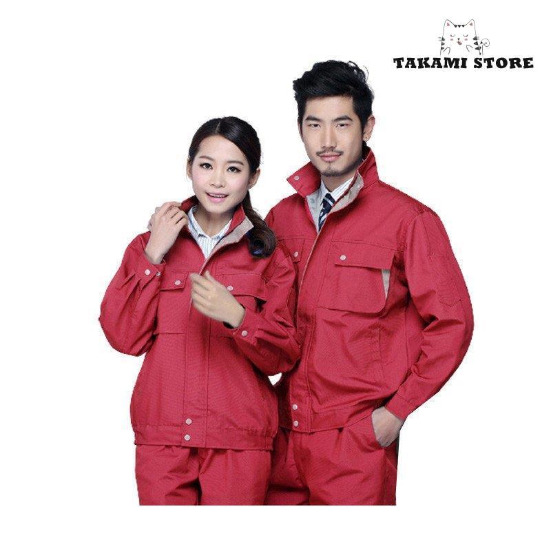 作業着 作業服 秋冬用 ジャケット 8カラー セットアップ メンズ