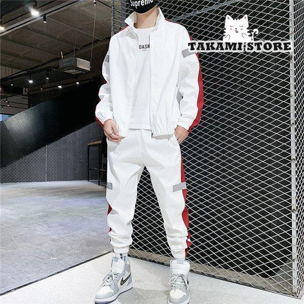 ジャージ上下 セットアップ メンズ 長袖 スウェット上下 スポーツ