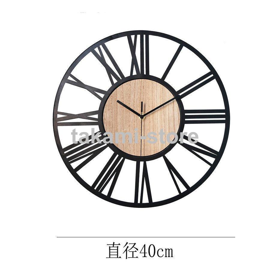 壁掛け時計 掛け時計 おしゃれ 金属製 クロック ローマ字 アクリル