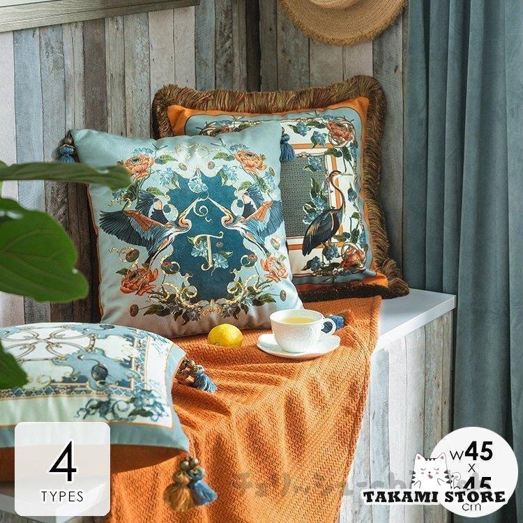 クッションカバー カバーのみ 北欧 45×45cm おしゃれ 高級感