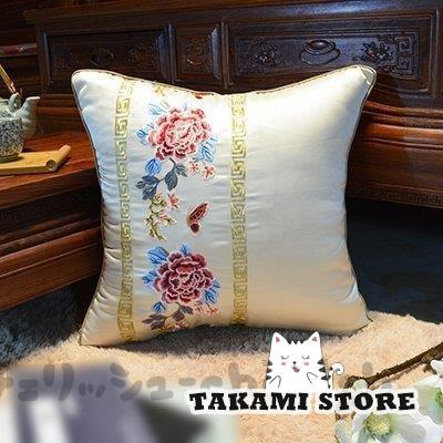 クッションカバー カバーのみ 北欧 45×45cm おしゃれ 柄 花柄 刺繍 和