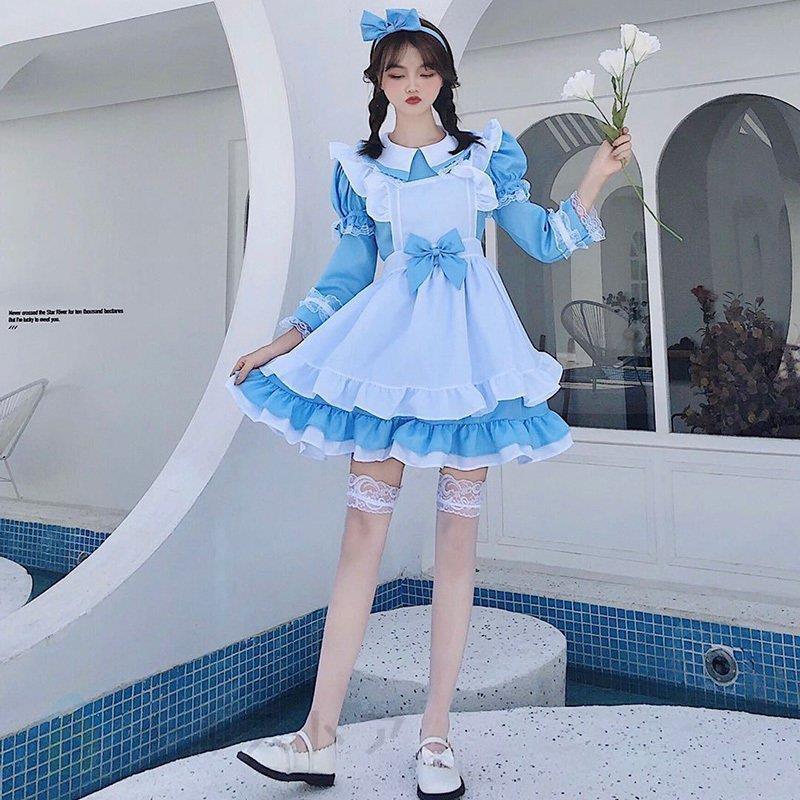 コスプレ 仮装 ダークアリス 衣装 メイド服 学園祭 ロリゴシック Ⅲ ラスト ♡ ハロウィン 仮装 ダークアリス 衣装 メイド服 学園祭
