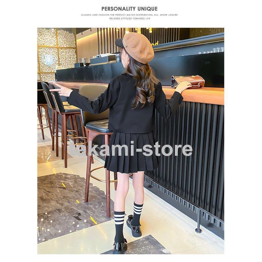 卒業式 子供服 女子 スーツ ジャケット 3点セット 卒服 女の子