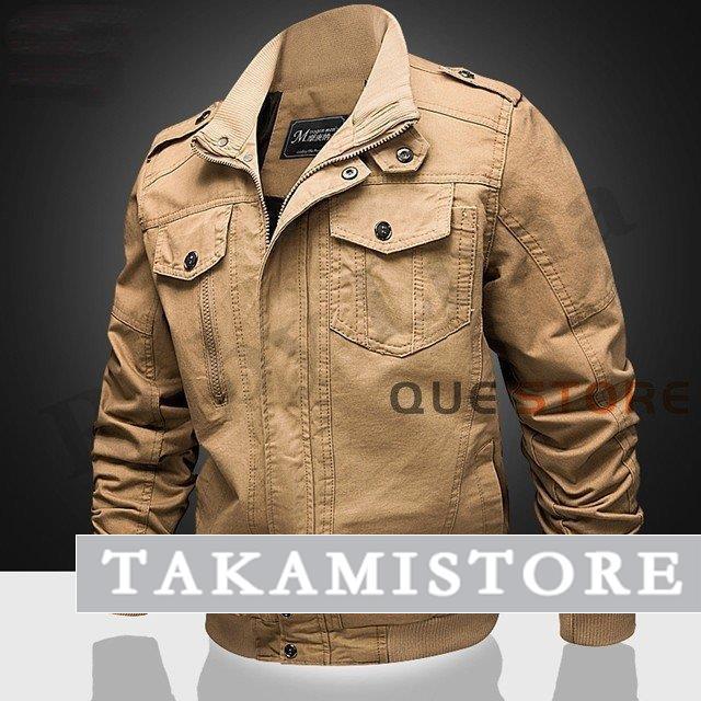 【未使用品】by H バイエイチ　20AWミリタリーシャツ　ミリタリージャケット バイクウェア メンズ ジャケット ミリタリージャケット 立ち襟