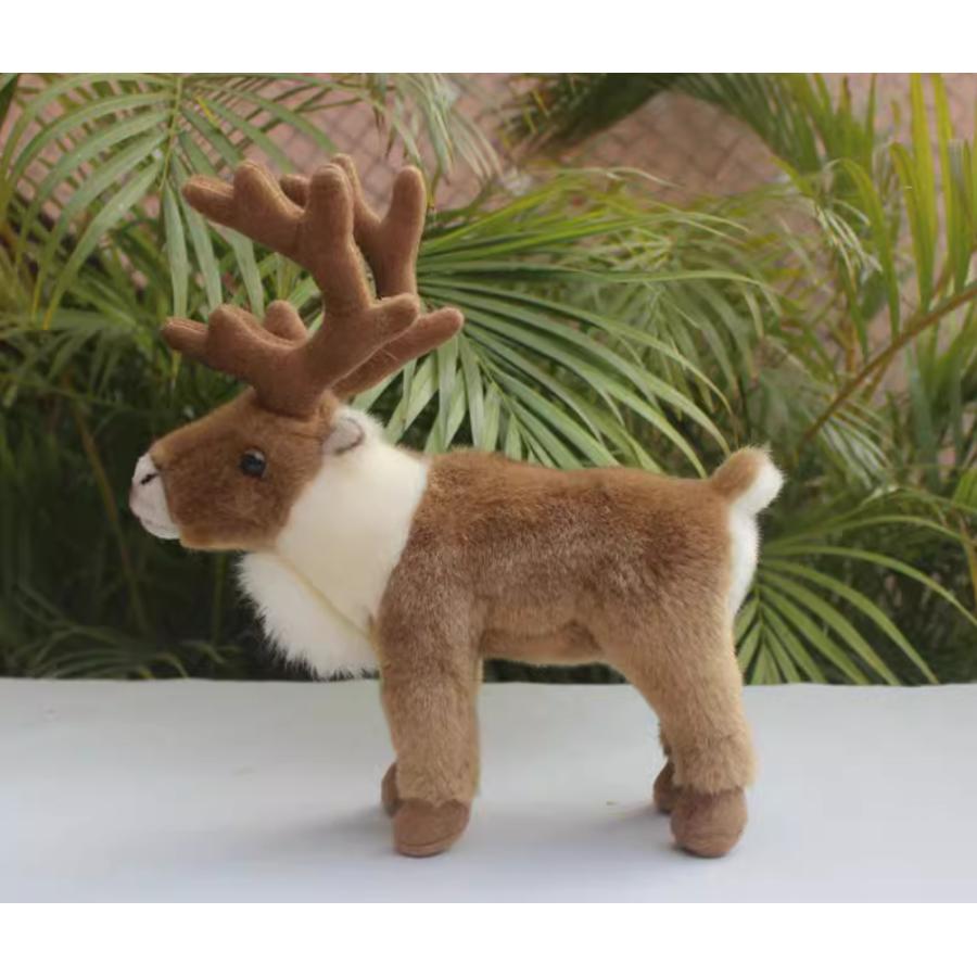 ぬいぐるみ 22cmもふもふ トナカイ クリスマス 茶色 グッズ