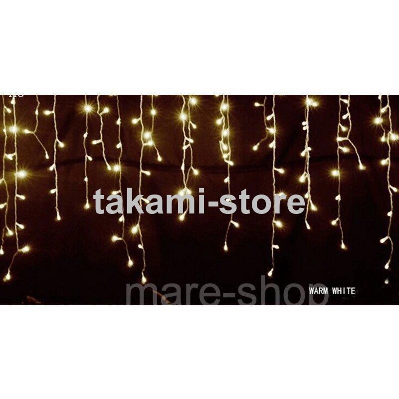 イルミネーション ライト クリスマス カーテンライト つらら ガーデン 屋外 装飾 5m｜takami-store｜16