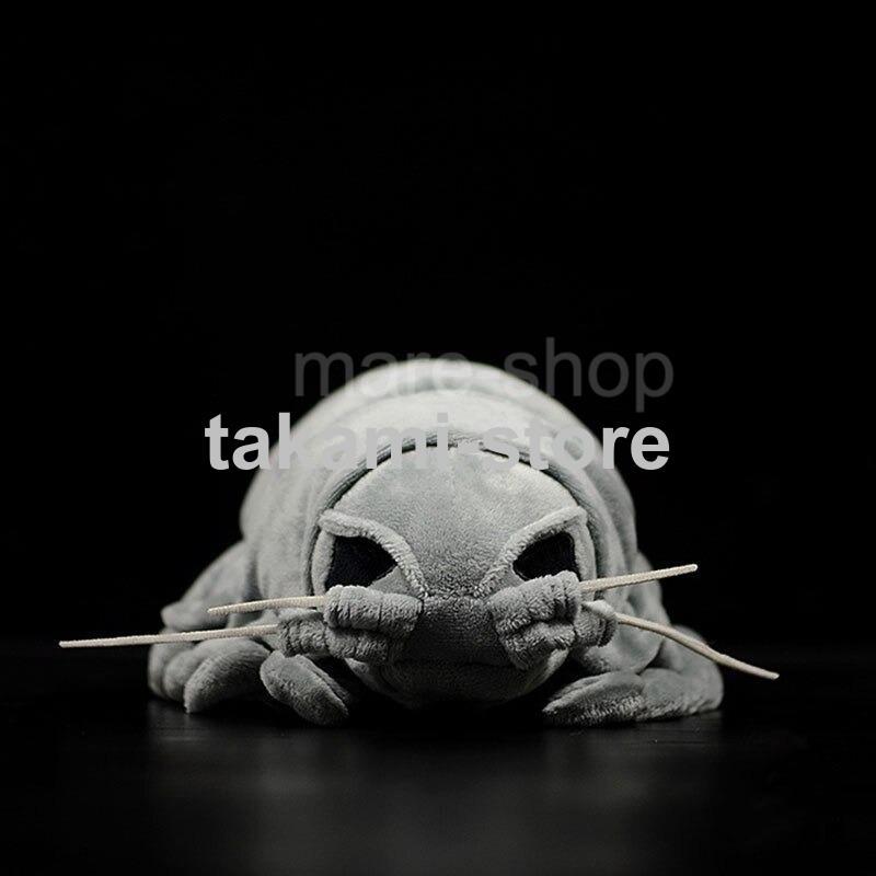 深海生物ぬいぐるみ ダイオウグソクムシ パペット ぬいぐるみ  全長25cm Amazon.co.jp: Giant Isopod Realistic Plush Doll (XL Size