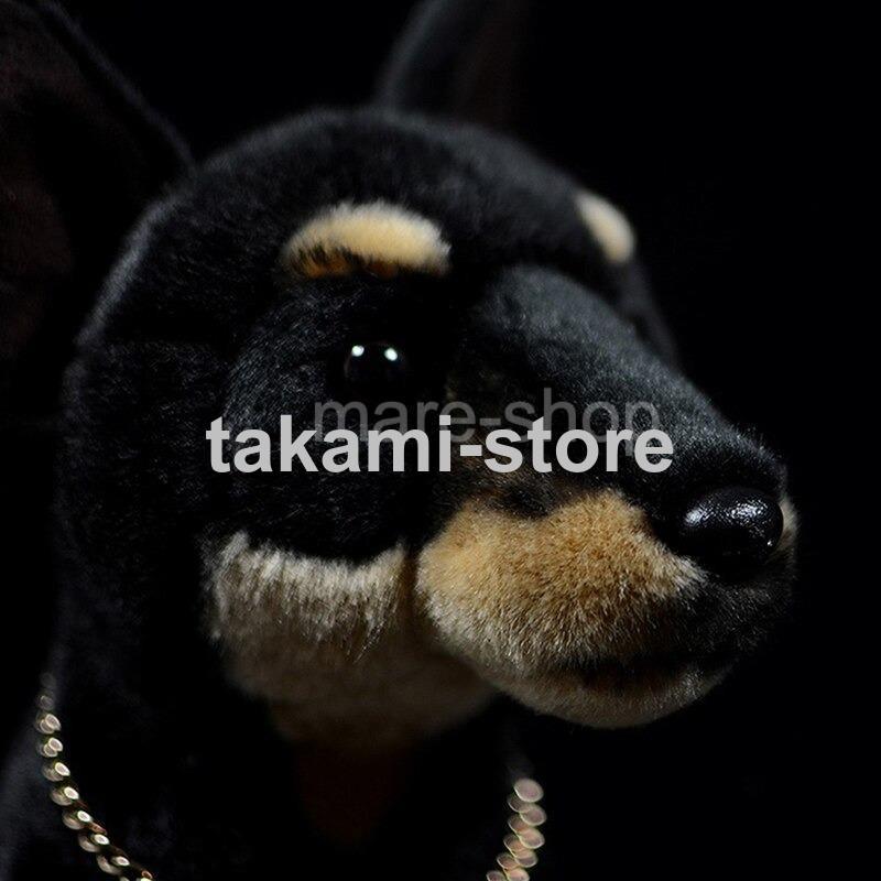ぬいぐるみ 犬 もふもふ ドーベルマン グッズ クッション わんちゃん