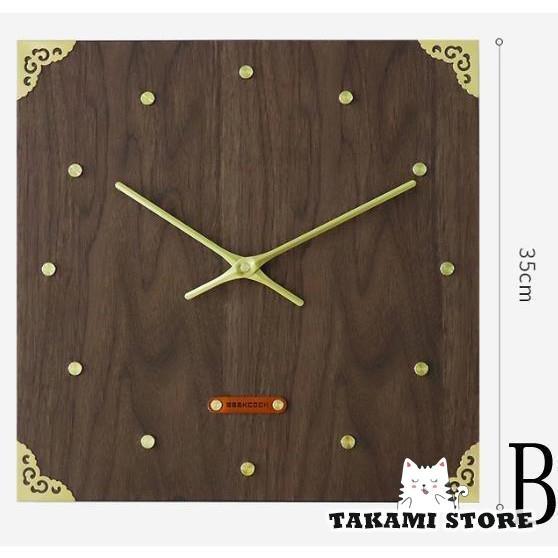壁掛け時計　木製　振り子時計　モダン　シンプル　静音　北欧　クラシック　ナチュラル　ウォールクロック　デコレーション　個性的　リビングルーム　おしゃれ｜takami-store｜18