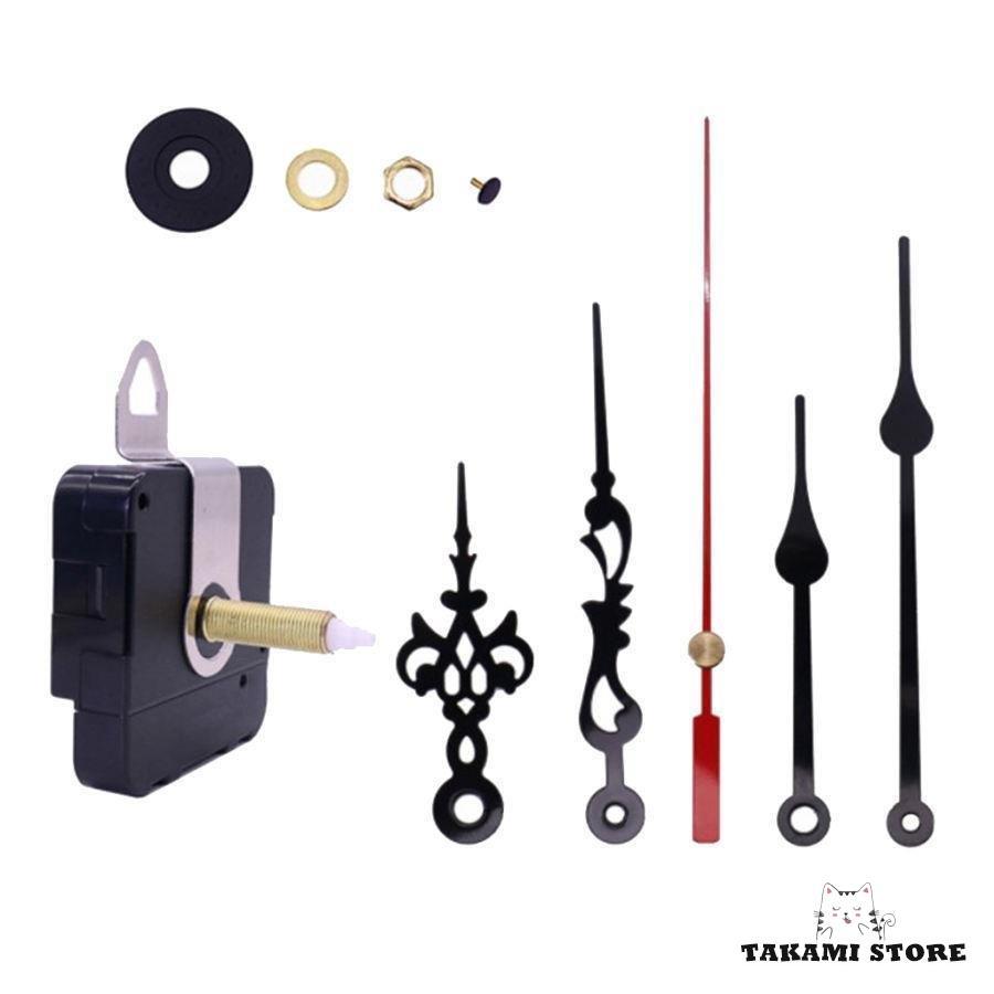 柱時計ムーブメント33x25cm ブラックDIY時計クォーツ時計時計機構壁掛け時計ムーブメント機構部品