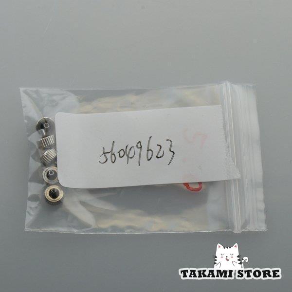 2×5pcs腕時計のスペアパーツ鋼の平らな端の長い管5mm｜takami-store｜03