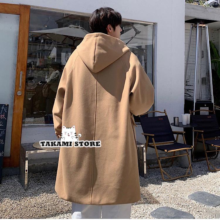 ダッフルコート メンズ ボアコート ファー付き フード付き 裏