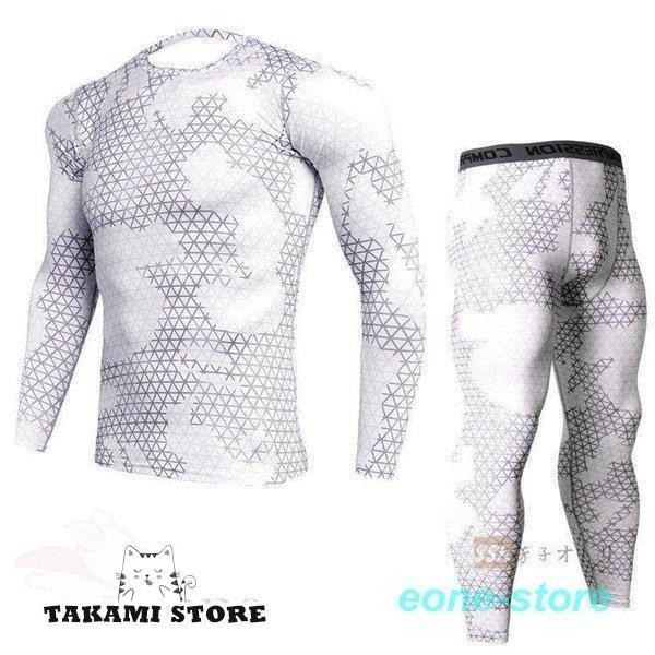 トレーニングウェア コンプレッションウェア メンズ 上下セット