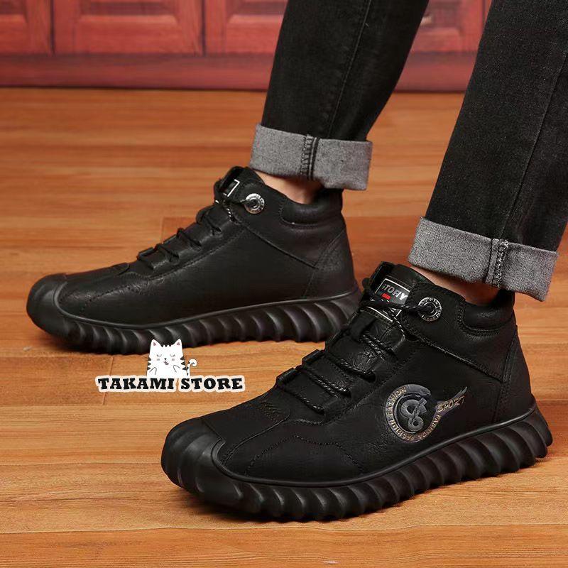 ムートンブーツ スノーブーツ メンズ 防寒 裏起毛 ショートブーツ 保温性 大人 冬靴 カジュアル おしゃれ アウトドア 暖かい 登山 滑り止め Tk925 Winer198 タカミストア 通販 Yahoo ショッピング