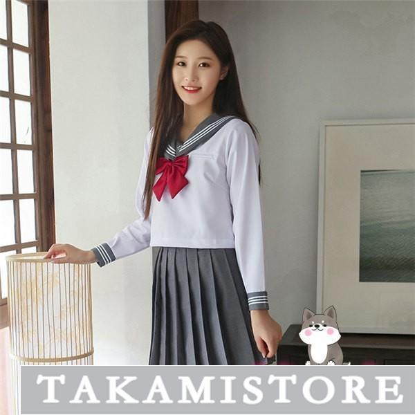 セーラー服 JK レディース 学生制服 上下セット スーツ 大 可愛い 入学