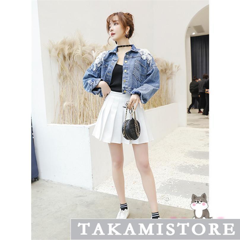 希少 Courrèges クレージュ デニムジャケット 花柄 9AR Mサイズ デニムジャケット Gジャン ジージャン ジャケット レディース 花