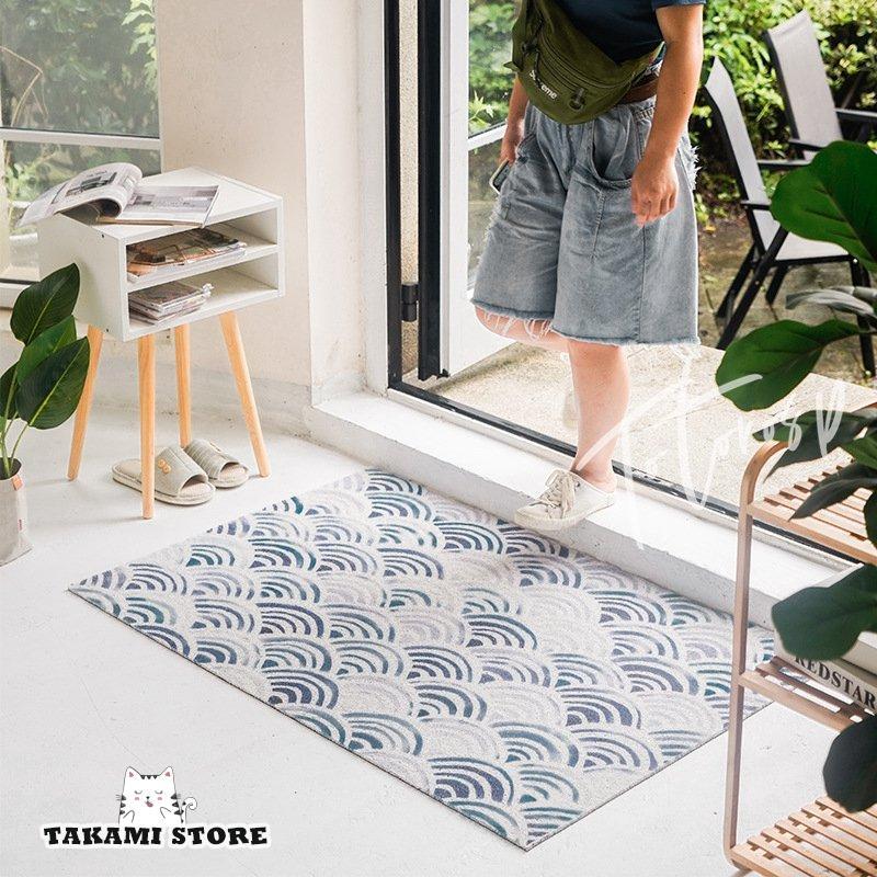 玄関マット おしゃれ ラグマット ラグ カーペット マット 北欧 屋外 屋内 洗える 室内 玄関 : タカミストア - 通販 - Yahoo ...