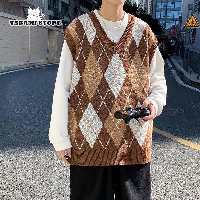 MARNI アーガイル柄 ベスト　メンズ MARNI アーガイル柄 ベスト メンズ