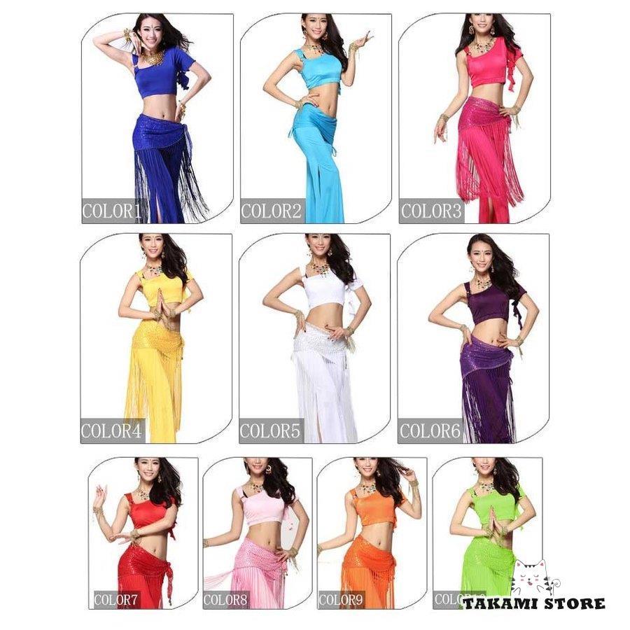 ベリーダンスセットアップ 楽天市場】セットアップ(全3色) ベリーダンス レッスン着 練習着