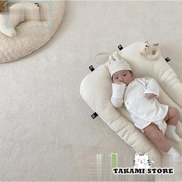 ベビーベッド ベビークッション 持ち運び 新生児 赤ちゃん 転落