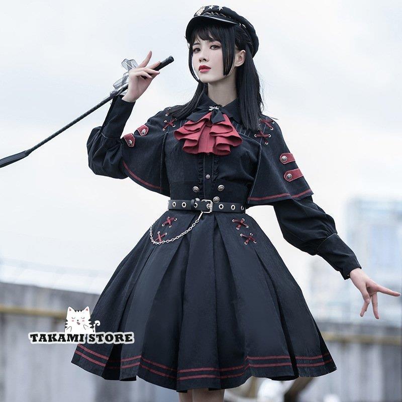 セット 長袖 コスプレ 衣装 制服 軍服 ゴスロリロリータ 軍ロリ セット 長袖 コスプレ 衣装 制服 軍服 ゴスロリロリータ 軍ロリ
