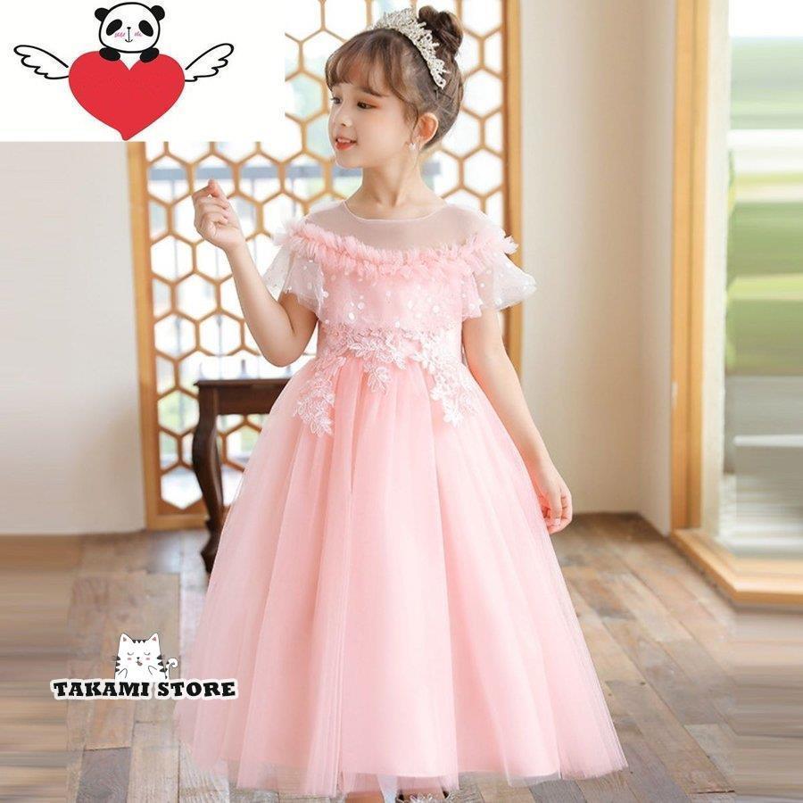 子供ドレス 発表会 ロング 結婚式 ミントグリーン コンクール ドレス キッズ 160 150 140 フォーマル高級 ジュニア 女の子 ピンク ホワイト | ブランド登録なし | 01