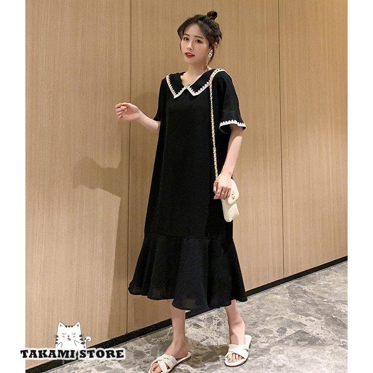 マタニティ ワンピース ドレス 結婚式 お呼ばれドレス 袖あり 半袖 膝