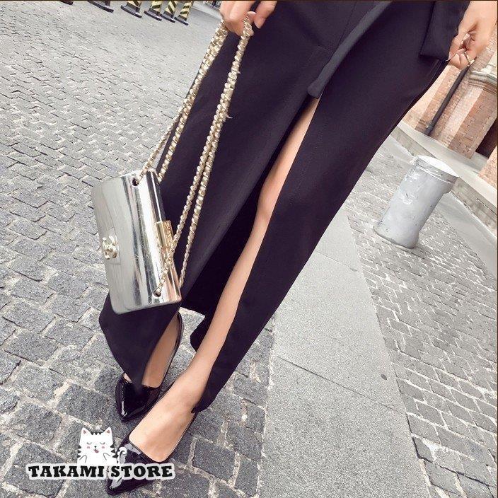 カシュクール ロング ドレス ワンピース ウエストリボン