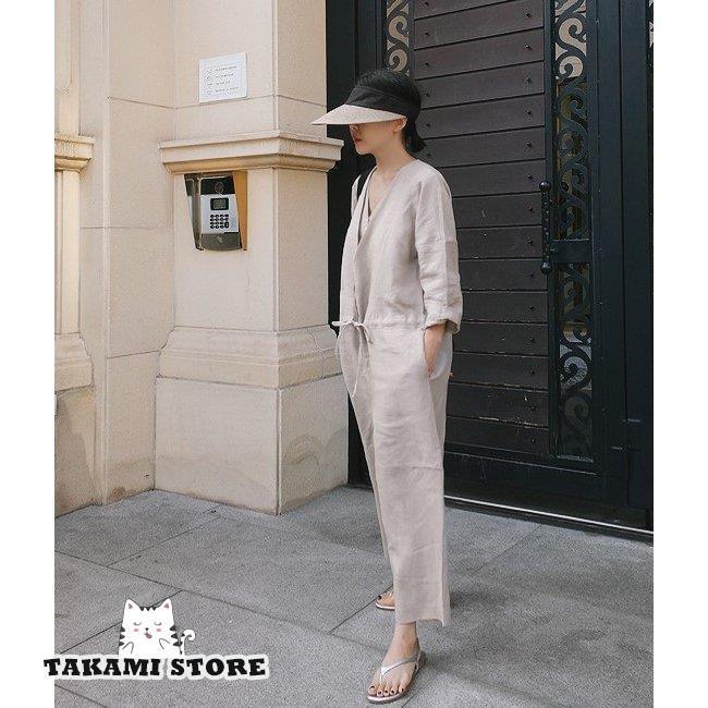 【未使用】Leja ブラックオールインワン Sサイズ Libra Cue オールインワン Vネックオールインワン レディース