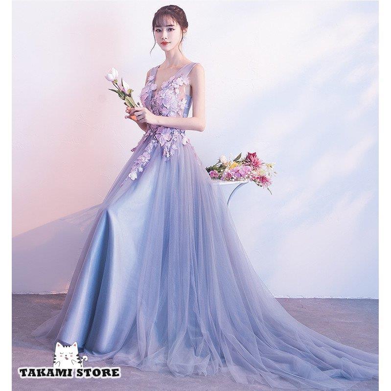 ウエディングドレス カラードレス 大きいサイズ スレンダーライン  