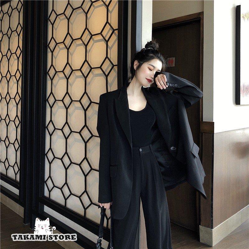 スーツセット レディース セットアップ 上下セット ジャケット ワイド