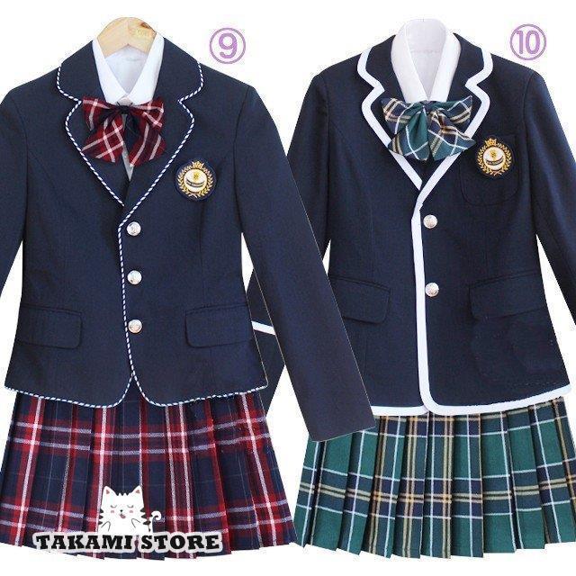 ブレザー制服セット ブレザー 制服 セット 女子高生 5点セット プリーツスカート