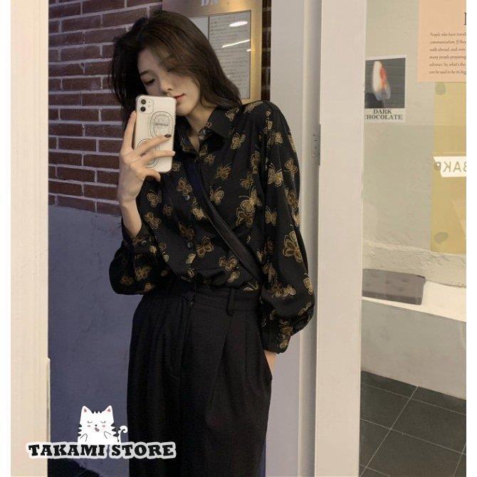 柄シャツ 襟付き シャツ ブラウス 長袖 トップス レディース 春 柄シャツ 襟付き シャツ ブラウス 長袖 トップス レディース 春