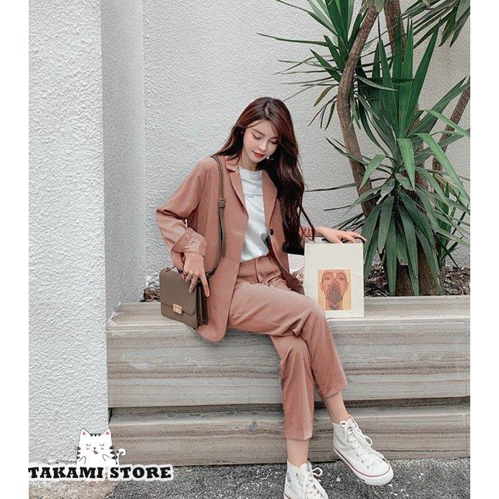 45R  セットアップ　パンツスーツ 30981-487-