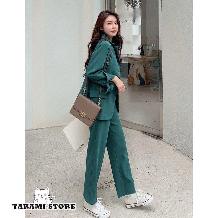 パンツスーツ おしゃれ カジュアル スーツ セットアップ