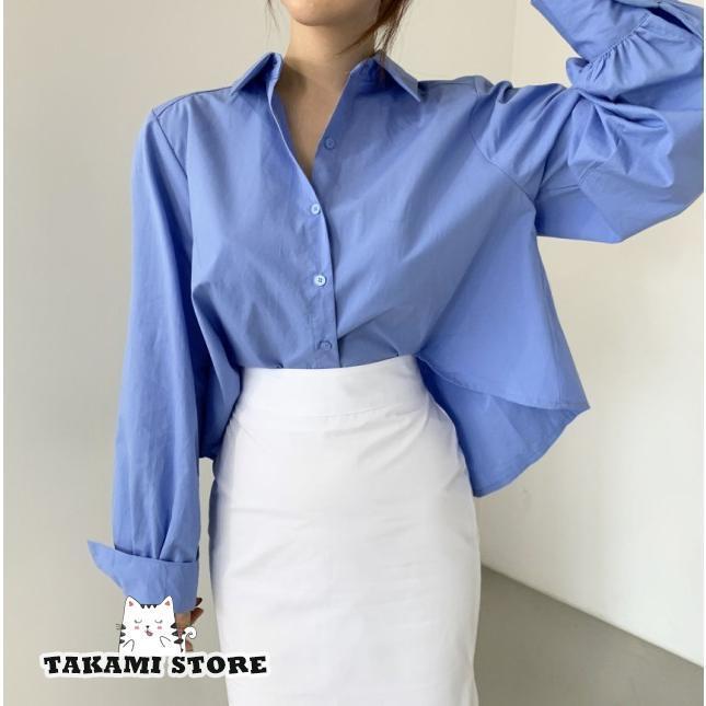 DOORS 新品タグ付き バックプリーツブラウス セール】 * 〈手洗い可能〉ストレッチ ジョーゼット バック プリーツ