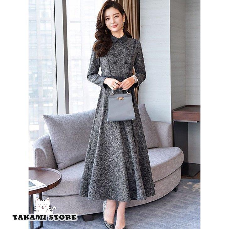 ワンピース ドレス ロング フォーマル パーティドレス 結婚式 お呼ばれドレス 袖あり 長袖 大きいサイズ 3L 通勤服 オフィス ウエストマーク ワンピース ドレス ロング フォーマル パーティドレス 結婚式 お呼ばれ