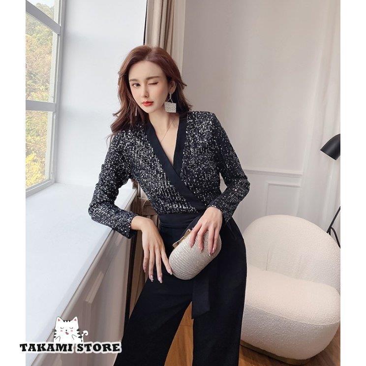 カシュクール かっこいい パンツドレス オールインワン