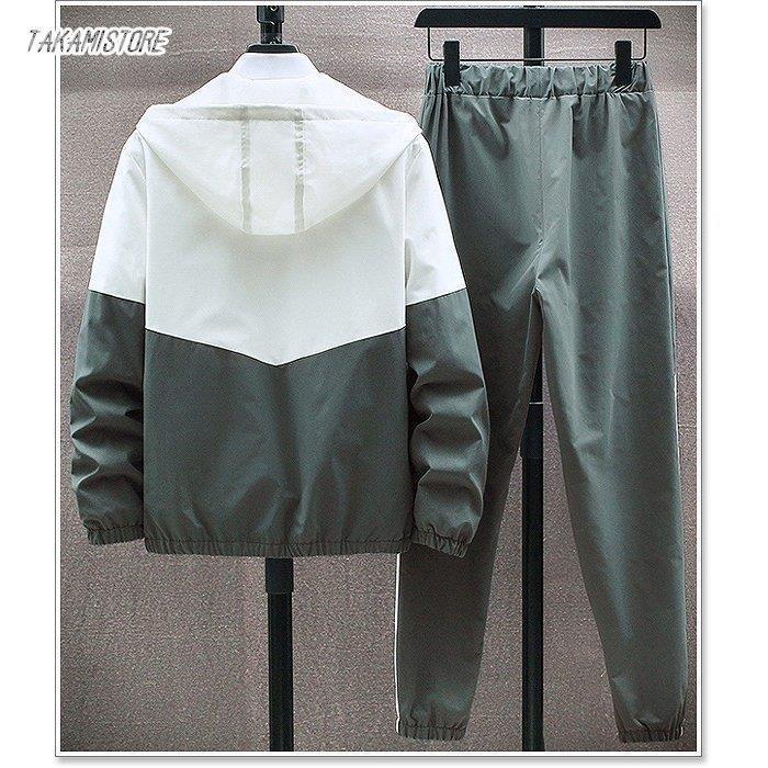 セットアップ メンズ 長袖 春 秋 冬 上下 セット パーカー パンツ