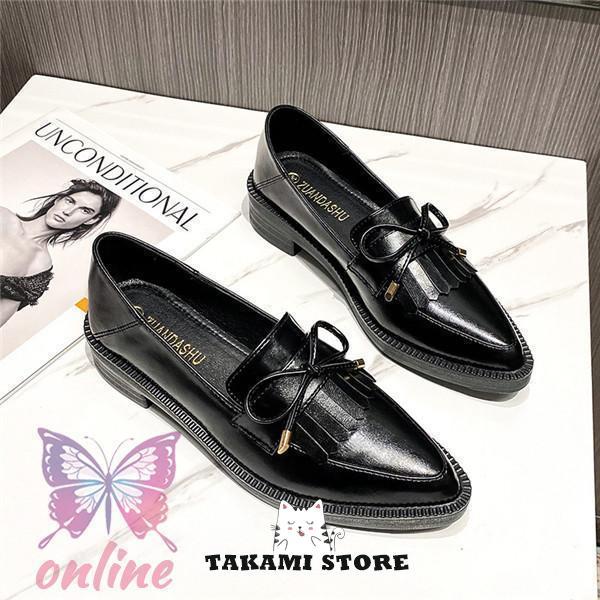 【✩】女性用ローファー、英国風スモールレザーシューズ 楽天市場】ローファー 学生 幅広 3E レディース ローヒール 通学