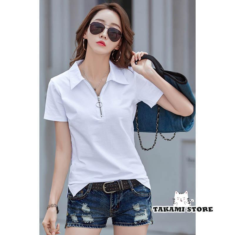 25新作 ジーフォア ゴルフ レディース トップス 半袖 Tシャツ 人気夏 即発送】ゴルフ レディース ジーフォア シャツ 半袖 トップス（M